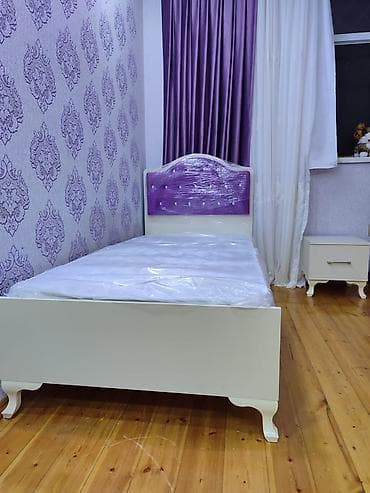 oglan sekili: Uşaq/yeniyetmə otağı üçün iki ədəd tək nəfərlik çarpayı dəsti — 2