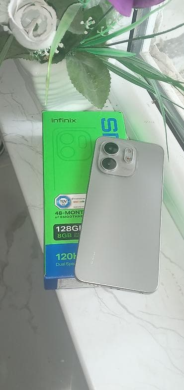 s 26 ultura: Infinix Smart 9 HD, 128 GB, rəng - Gümüşü — 3