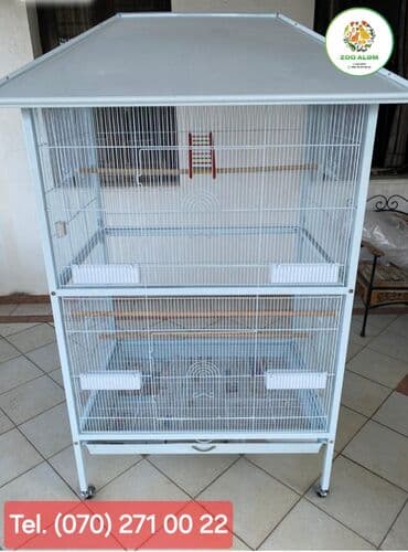 клетки для попугаев купить: Qəfəs (böyük) valyer. Əziz müştərilərimiz tələbləri nəzərə alaraq ölçü — 3