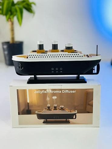 Jellyfish Aroma Diffuser – Gəmi dizaynlı aromaterapiya cihazı -