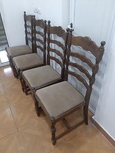 kəndir: Mətbəx üçün, Qatlanmayan, Stul — 2