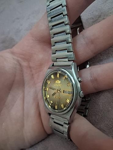 часы fitron оригинал цена: Orient ⭐️⭐️⭐️ Mexanika avtomatik Sferblat rengi qizili (Gold) — 3