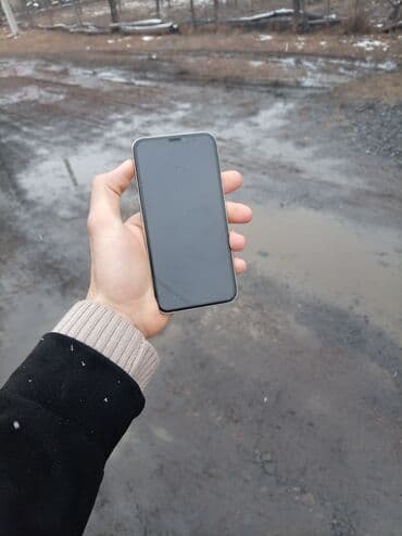 iphone x telefonu: IPhone X, 64 GB, Gümüşü, Face ID — 1