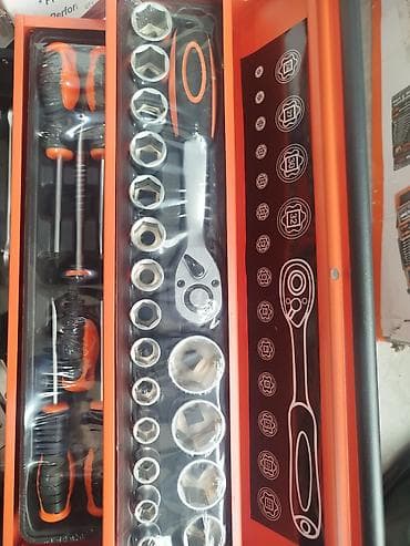 Digər alətlər: Peşəkar universal alət dəsti – çoxsəviyyəli metal alət qutusunda — 3