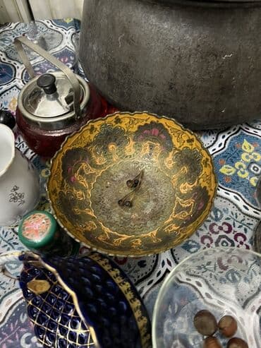 heinz kaşaları: Миски, 1 шт., цвет - Золотой, Металл — 1