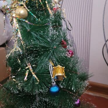 Yeni il yolkası satılır
Oyuncaqları üzərindədir
Ünvan Qara Qarayev