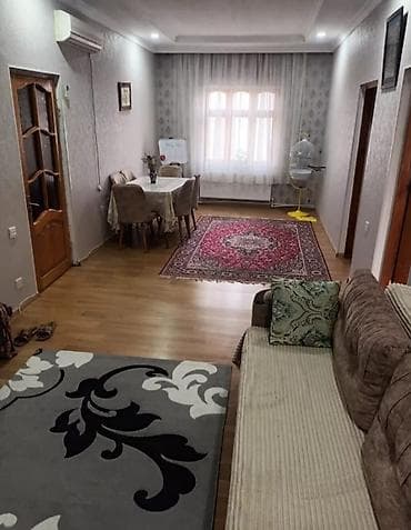 Geniş və işıqlı mənzil – tam mebellə - Planlaşdırma: böyük salon, 2