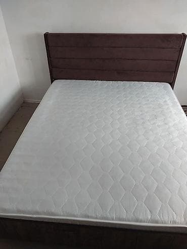 İkili çarpayı və döşək dəsti - Ölçü: təxminən 160x200 sm (standart