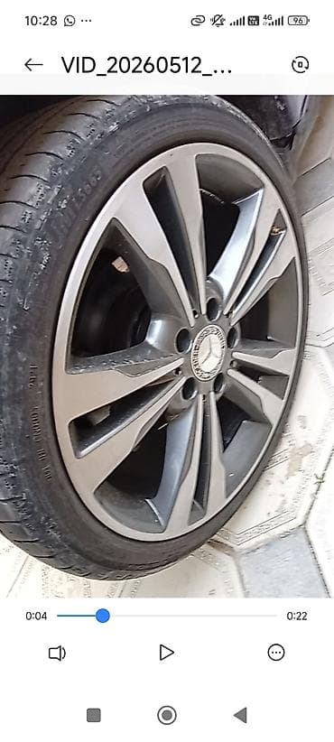teker corabı: İşlənmiş Disk təkər Mercedes-Benz R 18, 4 Boltlu — 2