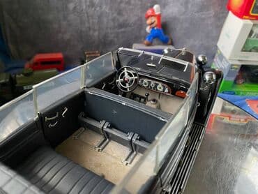 metbex tavan modelleri: Коллекционная модель Mercedes-Benz 770K Pullman W150 Black 1938 Road — 12