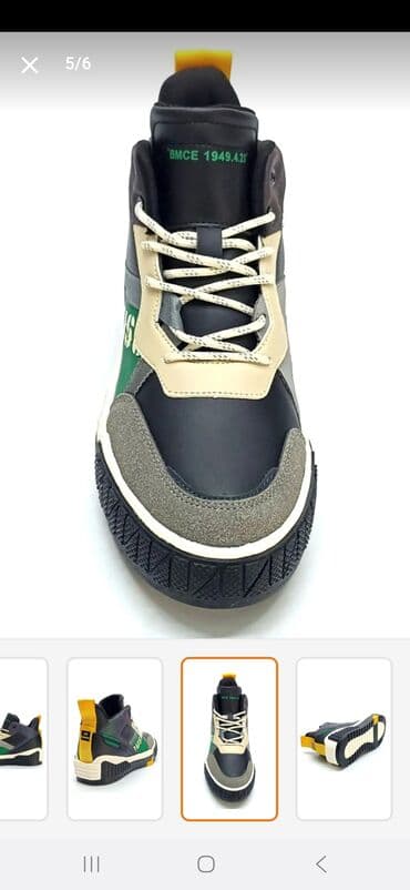 Səndəl və şəp-şüplər: GAMELU kişi krossovkası – urban/streetsport üslubunda mid-top model — 3