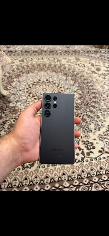 Samsung Galaxy S25 Ultra, rəng - Boz, Zəmanət, Sensor, Barmaq izi