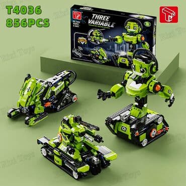 leqo oyuncaqları: На изображении показан конструктор-робот с дистанционным управлением — 2