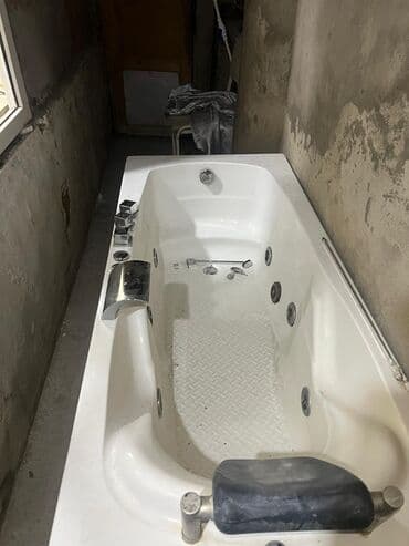 cakkuzi vanna: Hidromasajlı akril vanna - Material: ağ akril korpus, sürüşməyə qarşı — 4