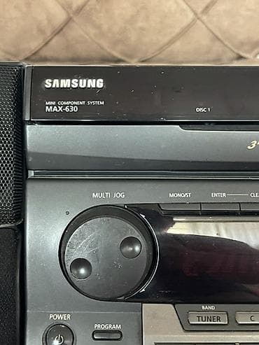 qulaq: Samsung MAX-630 mini komponent sistemi - Güclü səs: PMPO 1000W, “3 — 2