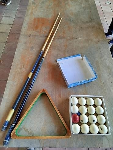 Velosipedlər: Bilyard (Russian pyramid) stolu və aksesuar dəsti - Tam ölçülü — 2