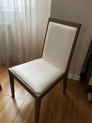 barni stul: Для гостиной, Б/у, Раскладной, 6 стульев — 8