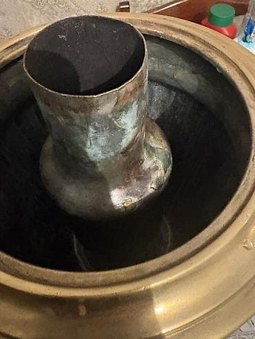 İdman və istirahət: Qədim samovar, 1907 il, Latun, Vəziyyəti: Yaxşı — 10