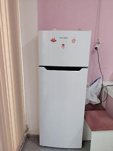 2 qapılı Hoffman Soyuducu Satılır, rəng - Ağ