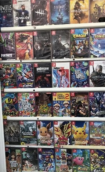 nintendo 2: Nintendo Switch üçün orijinal oyun diskləri kolleksiyası Məhsul — 1