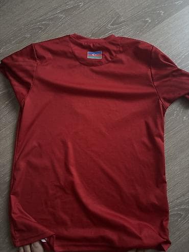 ucuz paltolar: Futbolka, Nike, M, rəng - Qırmızı — 1