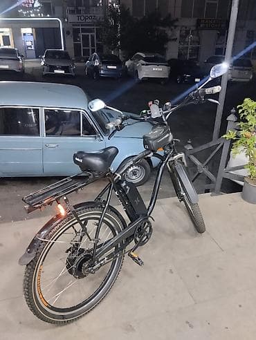 Elektrik nəqliyyatı: Elektrik velosipedi – Velosiped çox az sürülüb və yeni kimidir alan — 4