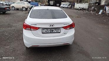 maşın satışı bmw: Hyundai Elantra GLS sedan - Kuzov: sedan, ağ rəng - Mühərrik: benzin — 3