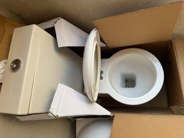 duyu: Bu tualet dəsti ağ rəngdə olub, müasir hamam otaqları üçün uyğundur — 3