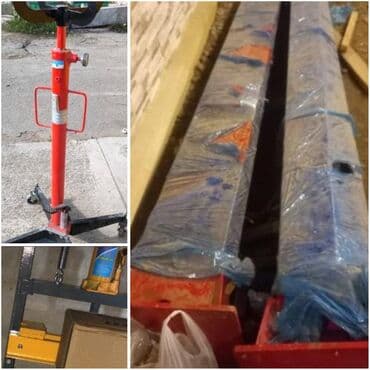 Avtoservis üçün avadanlıq dəsti. - Hidravlik ötürücü qaldırma dayağı