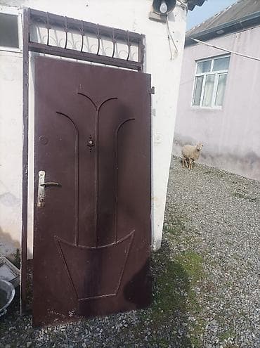 İşlənmiş Giriş qapısı Glazok ilə, Zəmanətsiz, Ödənişli quraşdırma, Ödənişli çatdırılma