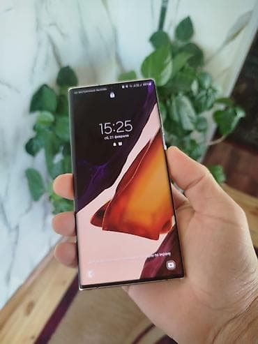 samsung not 10 pulus: Samsung Galaxy Note 20 Ultra, 256 GB, rəng - Ağ, Face ID — 9