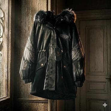 kapişon: Qadınlar üçün qışlıq parkа. Kurtka baha alinib 550e.1 ce defe — 1