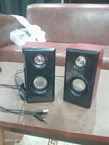 Maqnitofonlar: Kolonka, Növ - Kompüter üçün, rəng - Qırmızı — 2