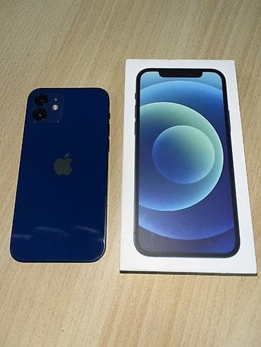 Компьютеры, ноутбуки и планшеты: IPhone 12, 128 ГБ, Голубой, Face ID — 2
