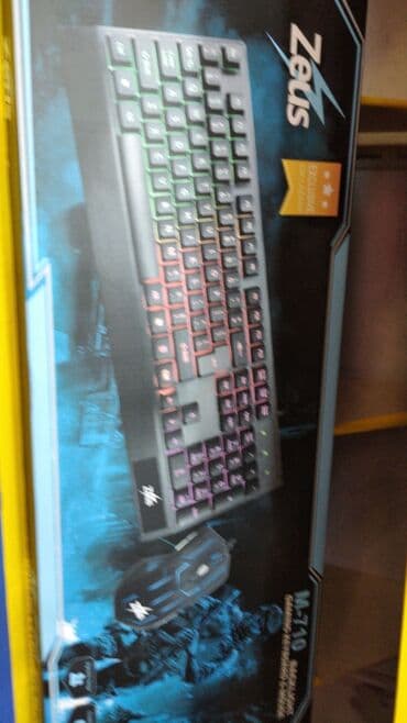 alfa electronics: Yenidir Isiqli klavyatura ve maus bir yerde — 1