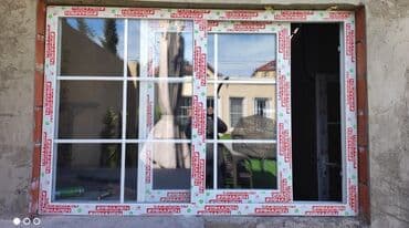 plastik qapılar: Yeni Plastik qapı Zamok və çərçivə ilə, Zəmanətli, Pulsuz quraşdırma, Pulsuz çatdırılma, Ünvandan götürmə, Rayonlara çatdırılma — 7