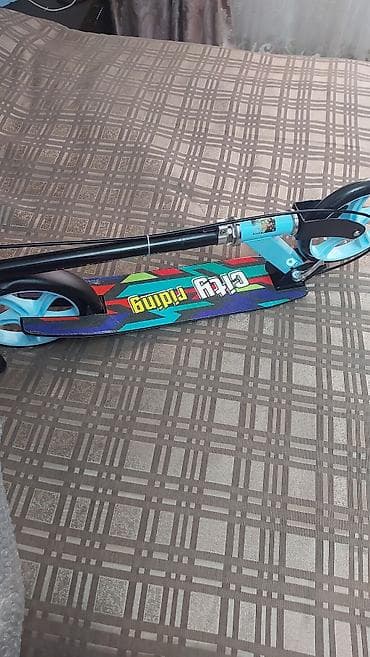 Самокаты: Şəhər üçün skuter – “City Riding” - Rəng: mavi-qara aksentli, göy — 3