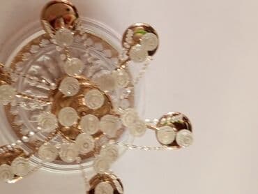 люстр бра светильников: Çılçıraq, 6 lampa, Metal — 6