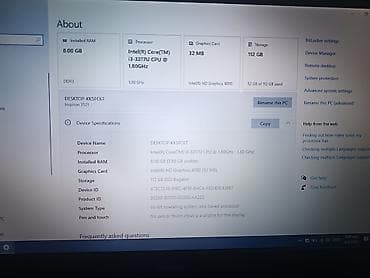 dell notebook qiymetleri: İşlənmiş Dell Inspiron, 15.6 ", Intel Core i3, < 128 GB, Pulsuz çatdırılma — 7