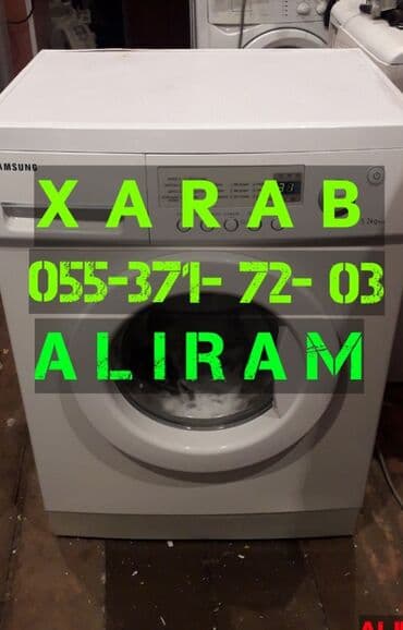 baku electronics tikiş maşınları: Paltaryuyan maşın Beko, 6 kq, Ehtiyat hissələri kimi, Avtomat, Ünvandan götürmə — 1