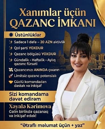 İş: SMM menecer tələb olunur, İstənilən yaş — 1