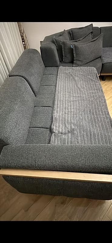 divan 2 ci el: Künc divan, İşlənmiş, Açılan, Bazasız, Parça, Çatdırılma yoxdur — 1
