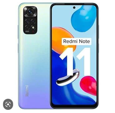 Xiaomi Redmi Note 11, 128 GB, rəng - Göy, 
 Barmaq izi