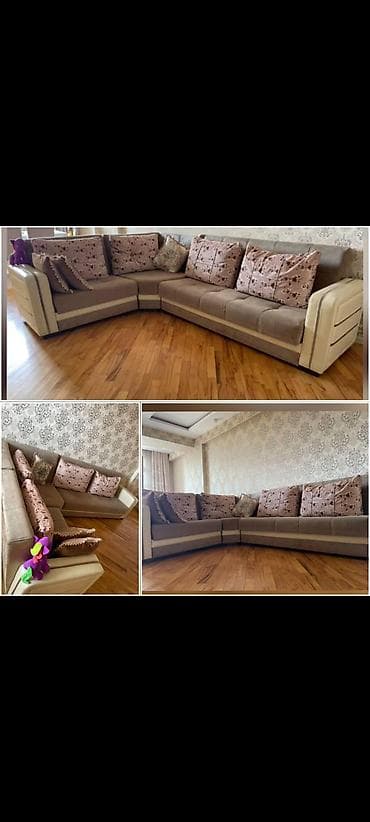 Divanlar: Künc divan, İşlənmiş, Açılan, Bazalı, Çatdırılma yoxdur — 1