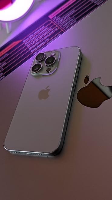Telefon ehtiyat hissələri: IPhone 15 Pro, Natural Titanium, Face ID — 2