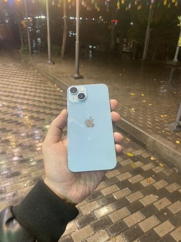 telefon divar kağızları 2022: IPhone 14, Mavi, Face ID — 2