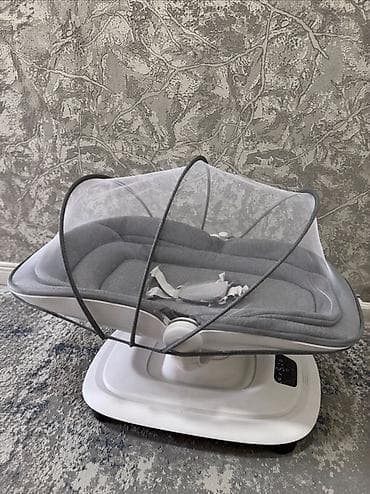 Uşaq mebeli: Oğlan və qız üçün, Dördbucaq, Beşik, Dəstsiz, Matras ilə, Yellənmə mexanizm ilə — 1