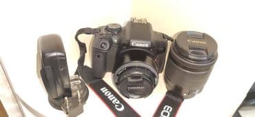 Canon 750D Fotoaparat ✅Lens Canon 18-55mm ✅Canta, ORIJINAL batareya