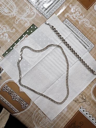 sep sekilleri: Gümüş boyunbağı və qolbaq dəsti - Material: gümüş 925 - Dəbli — 2