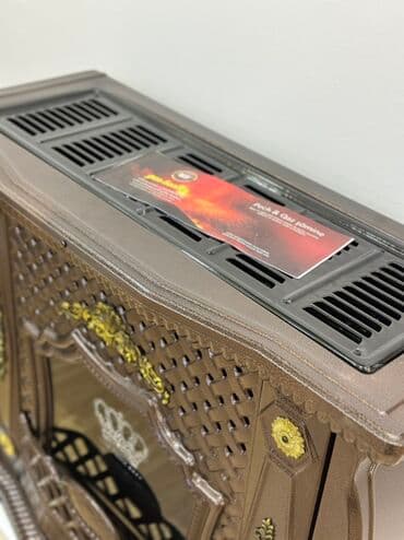 elektron supurge: Kamin Peçi, yanacaq - Elektrik — 8